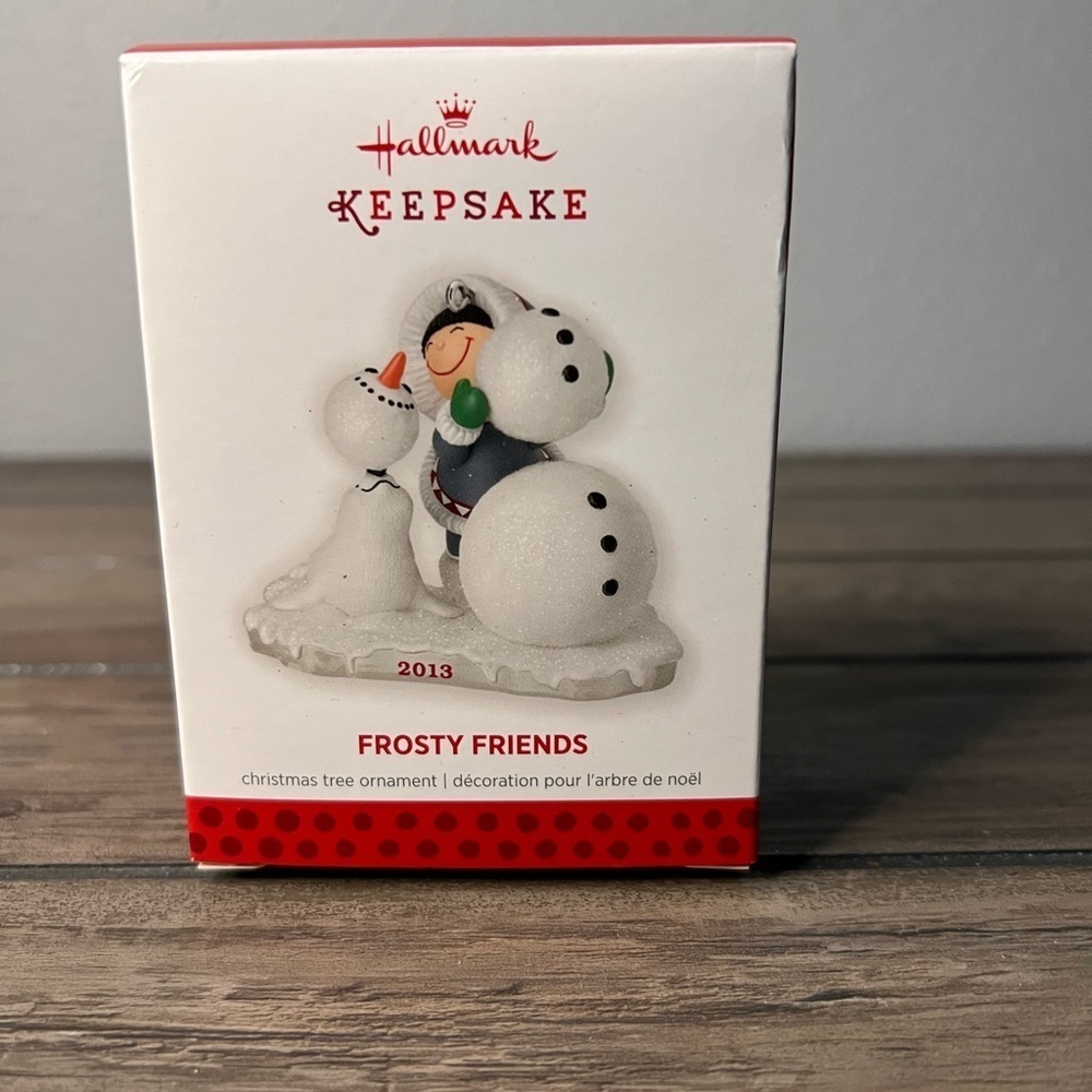 Hallmark Keepsake NEW 2013 "Frosty Friends" Christmas Ornament 34th in  series‎